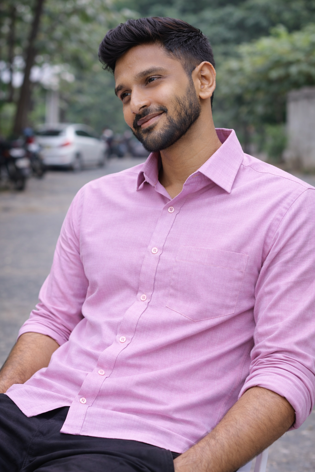 Rose Color Shirt